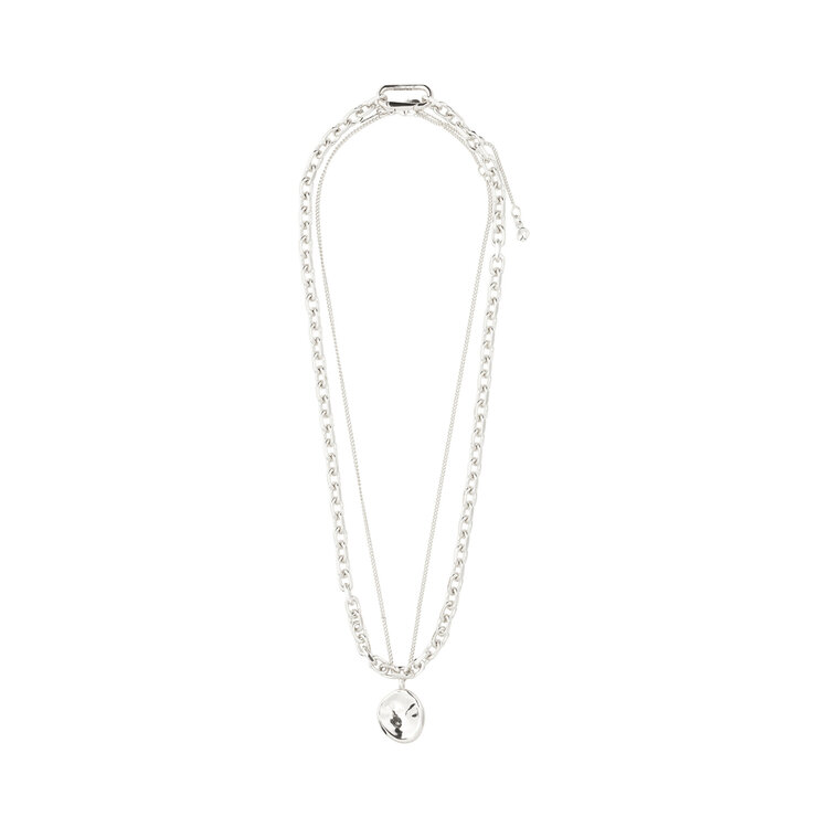 Pilgrim Jewellery SPARKLE 2 in 1 Necklace Set Silver