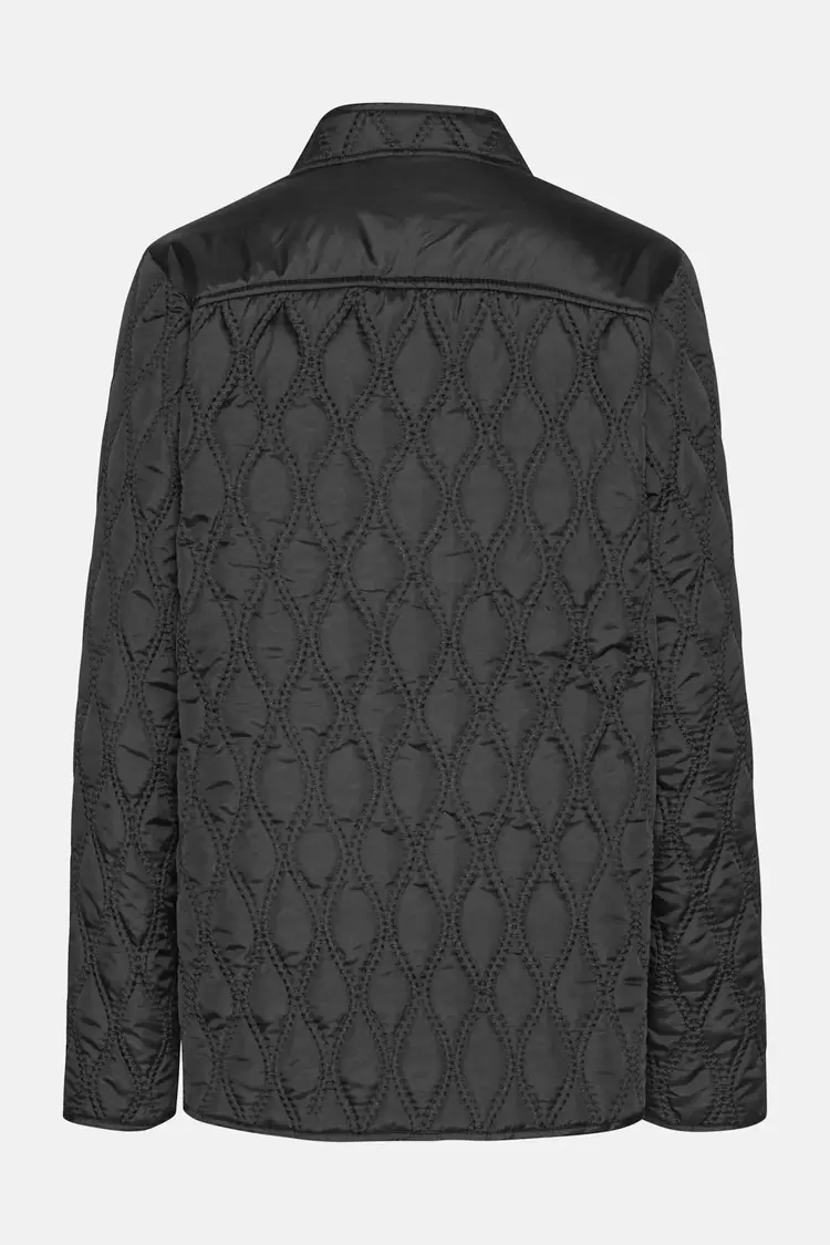 Ilse Jacobsen Short Quilt Jacket Black