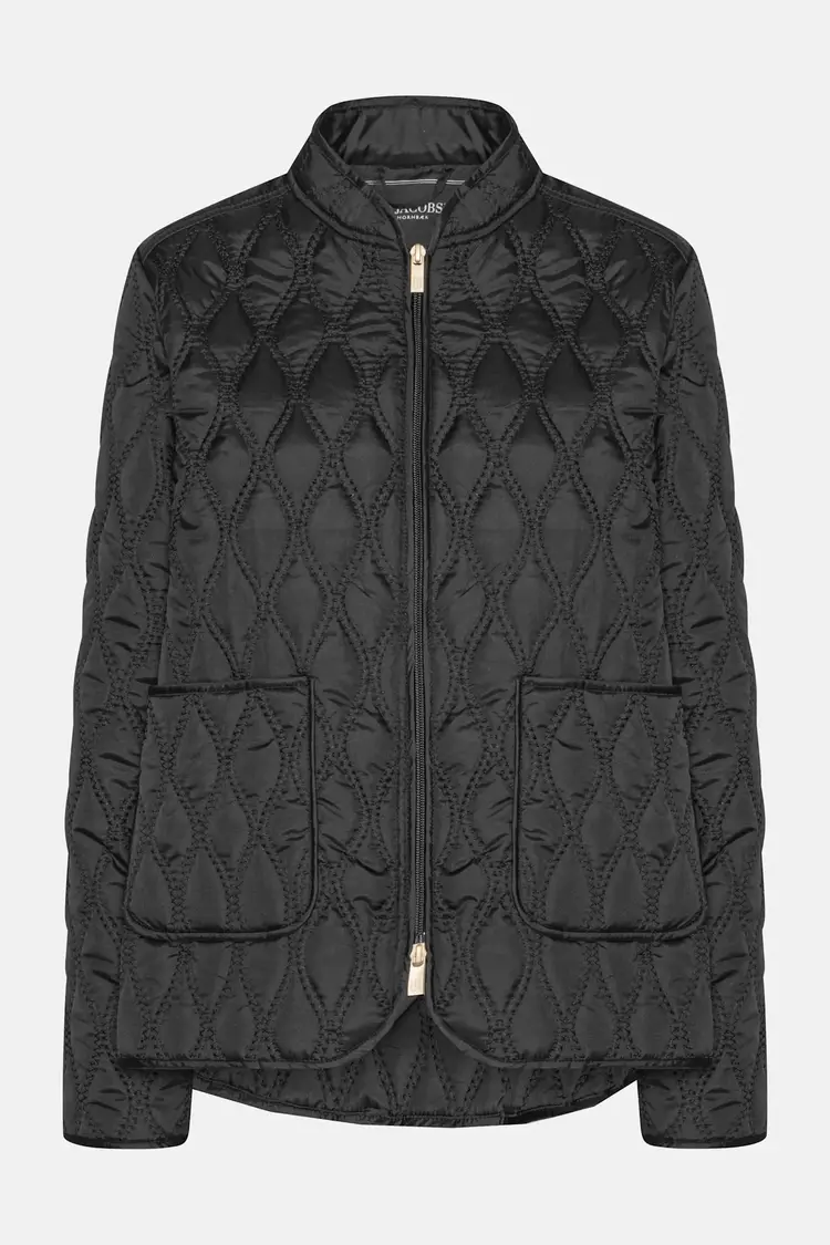 Ilse Jacobsen Short Quilt Jacket Black