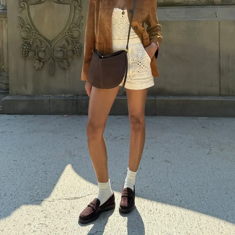 Dolce Vita TIGGY Mahogany Suede Loafers