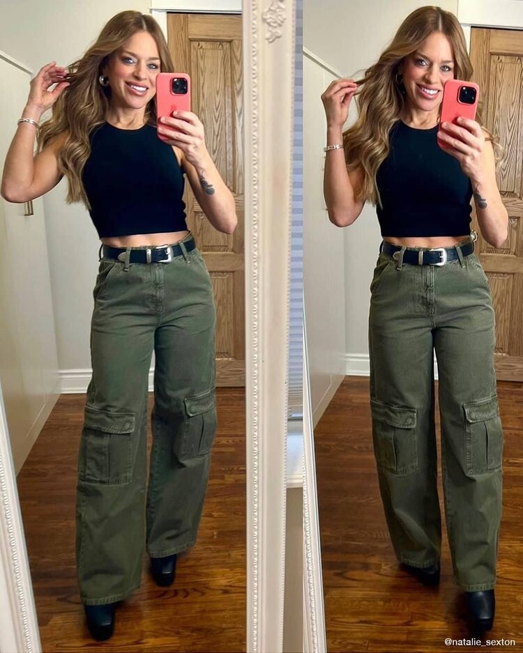 Brave Leather Joelle Bridle Belt Black - Silver