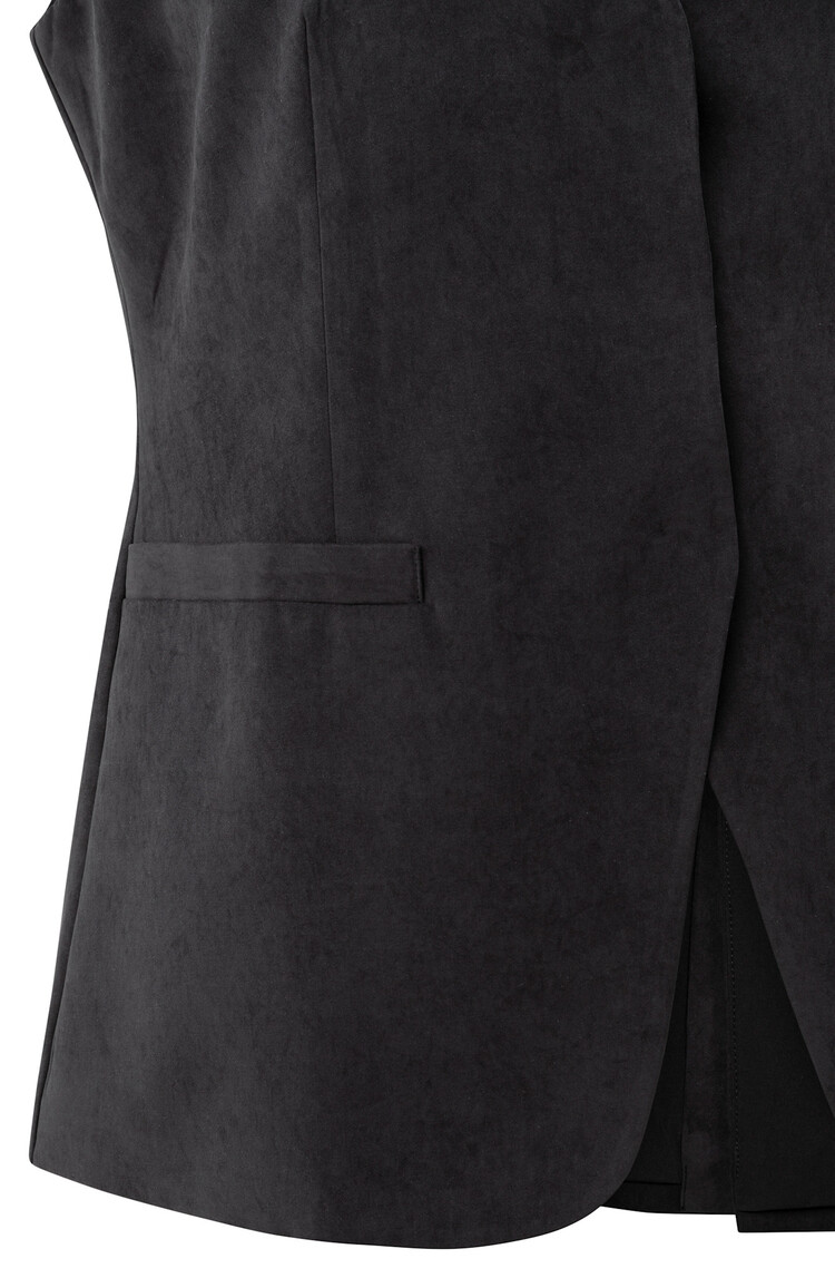 Yaya Fitted Gilet Black