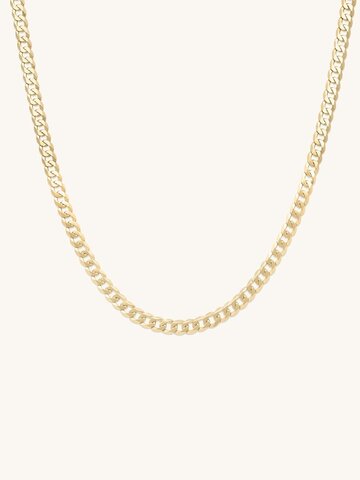 Leah Alexandra Cubano Bold Necklace 14K Gold