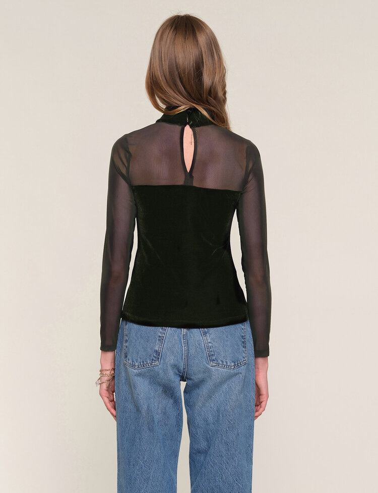 Heartloom Pomelo Top Black