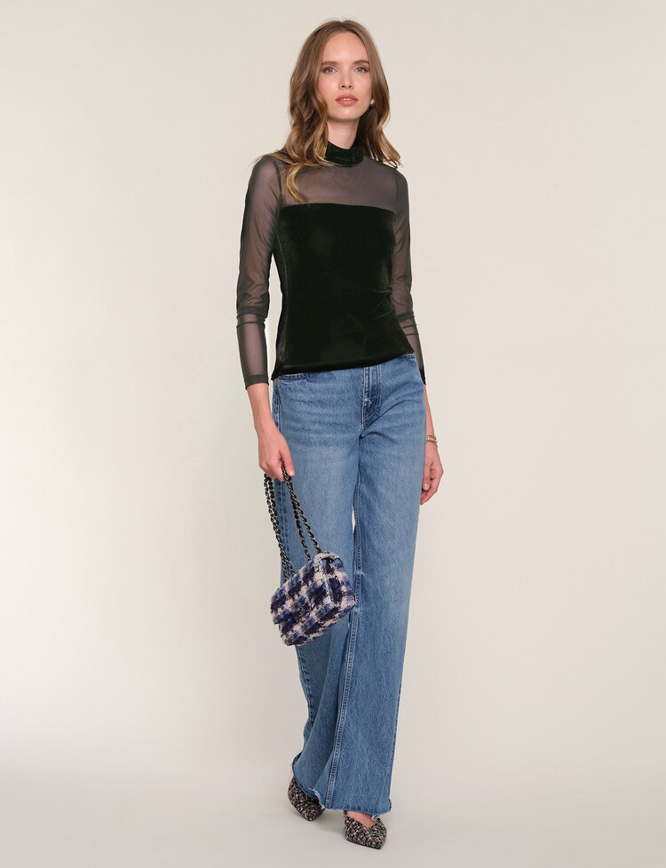 Heartloom Pomelo Top Black