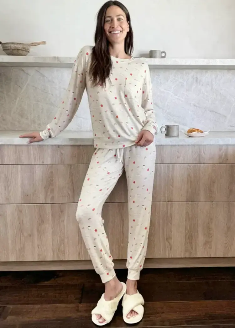 Splendid Flora Pillowsoft Sleep Set Brunch Print