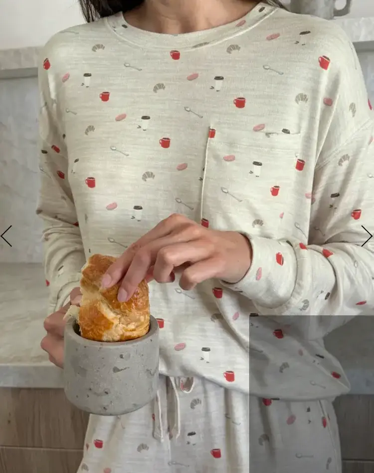 Splendid Flora Pillowsoft Sleep Set Brunch Print