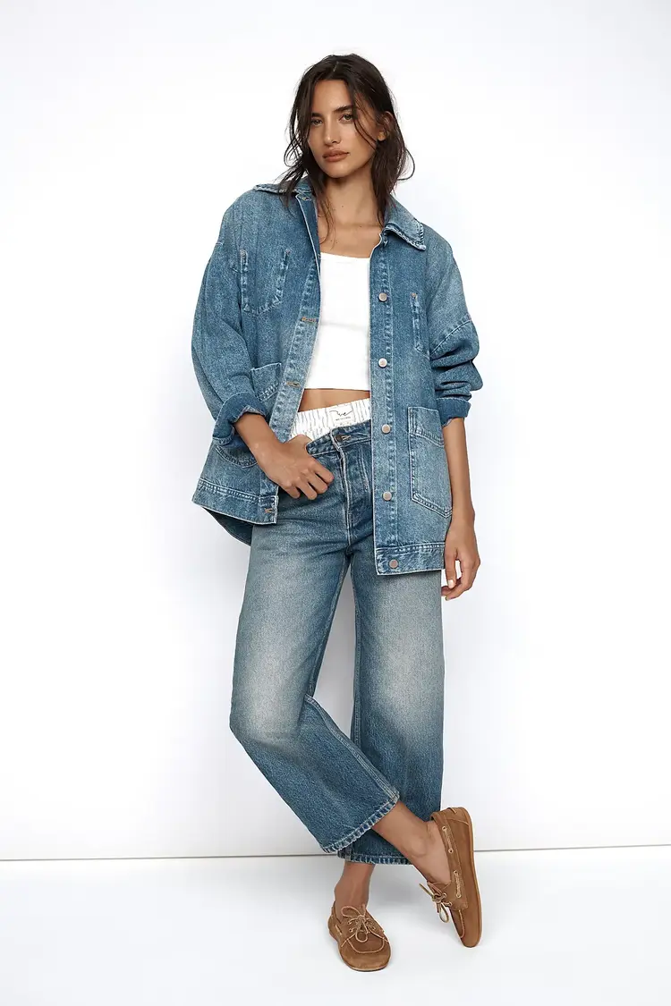 Free People Deep Trance Dropped Boyfriend Jeans From Beyond