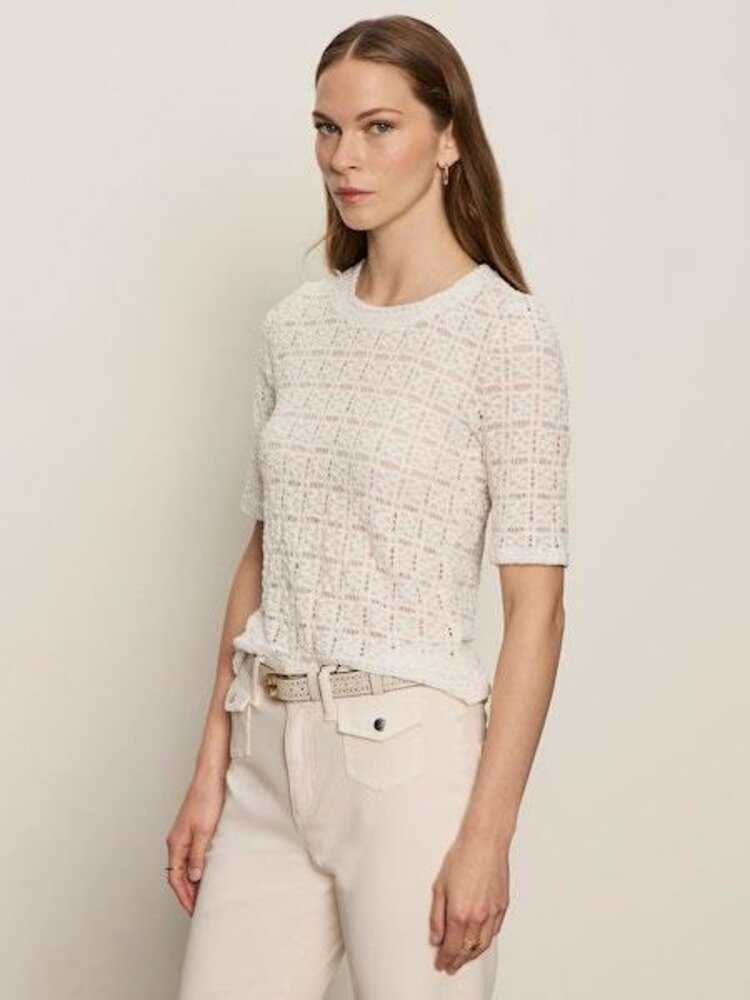 Sanctuary Pucker Perfect Tee Chalk