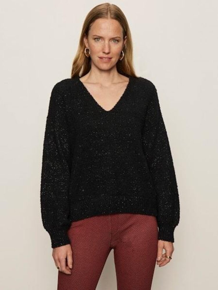 Sanctuary Teddy Shine Sweater Black