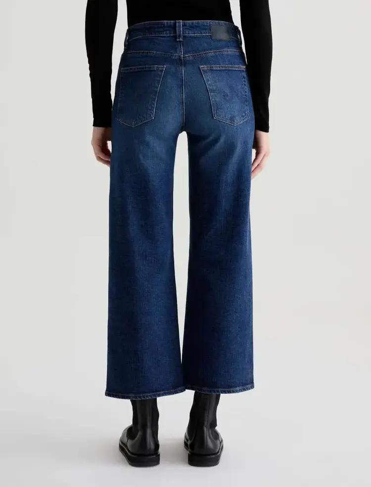 AG Denim Saige Wide Leg Crop Veiled