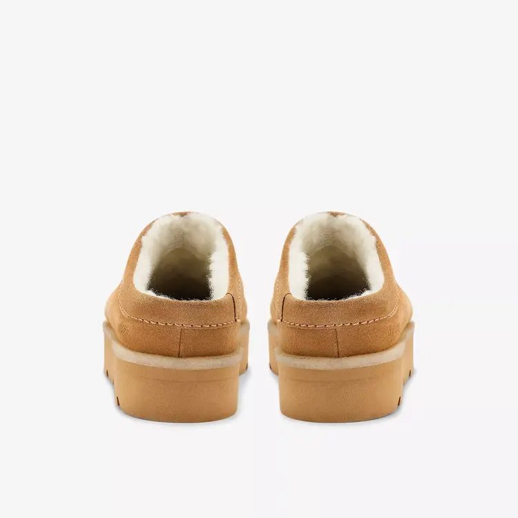 Clarks Meare Mule Caramel w/Lining