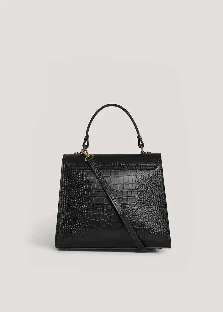 Voemien Zaira Limited Edition Bag in Black Coco Leather