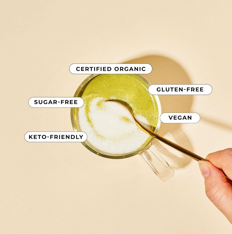 Blume Superfood Latte Powder, Matcha Coconut Blend