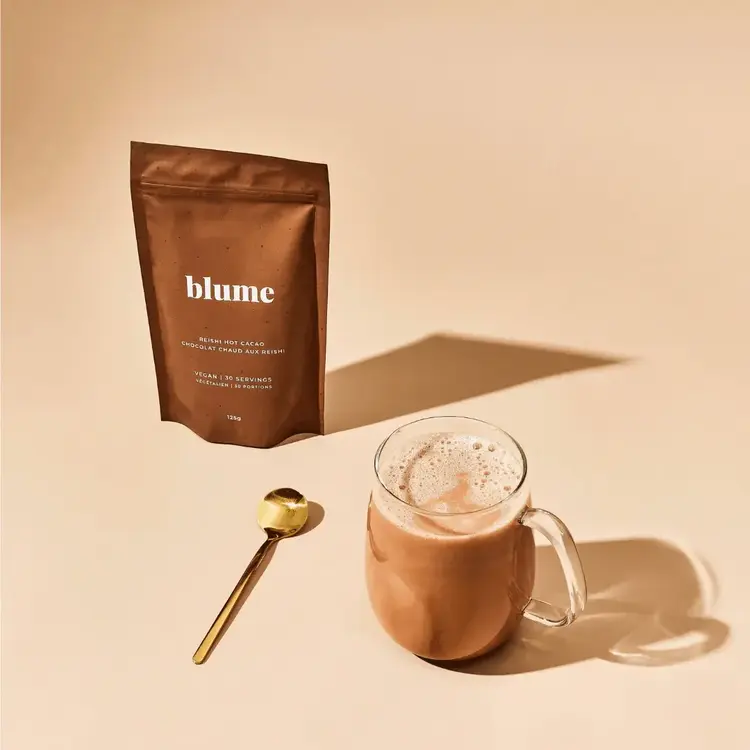 Blume Superfood Latte Powder, Reishi Hot Cacao Blend