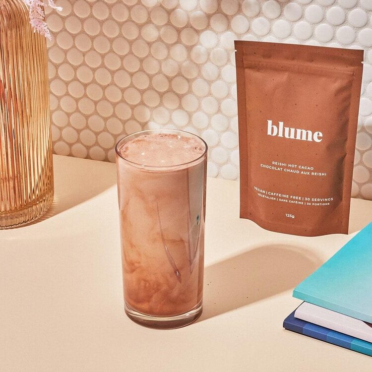 Blume Superfood Latte Powder, Reishi Hot Cacao Blend