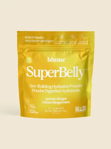Blume SuperBelly Lemon Ginger Hydration Powder
