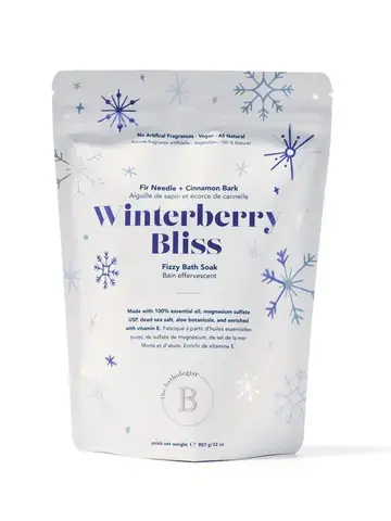 Bathorium Winterberry Bliss Fizzy Bath Soak
