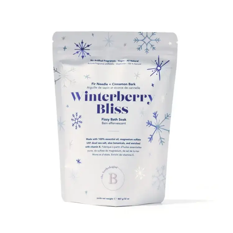 Bathorium Winterberry Bliss Fizzy Bath Soak