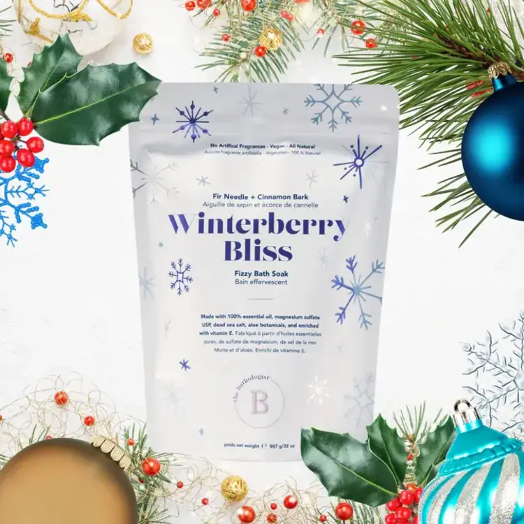 Bathorium Winterberry Bliss Fizzy Bath Soak