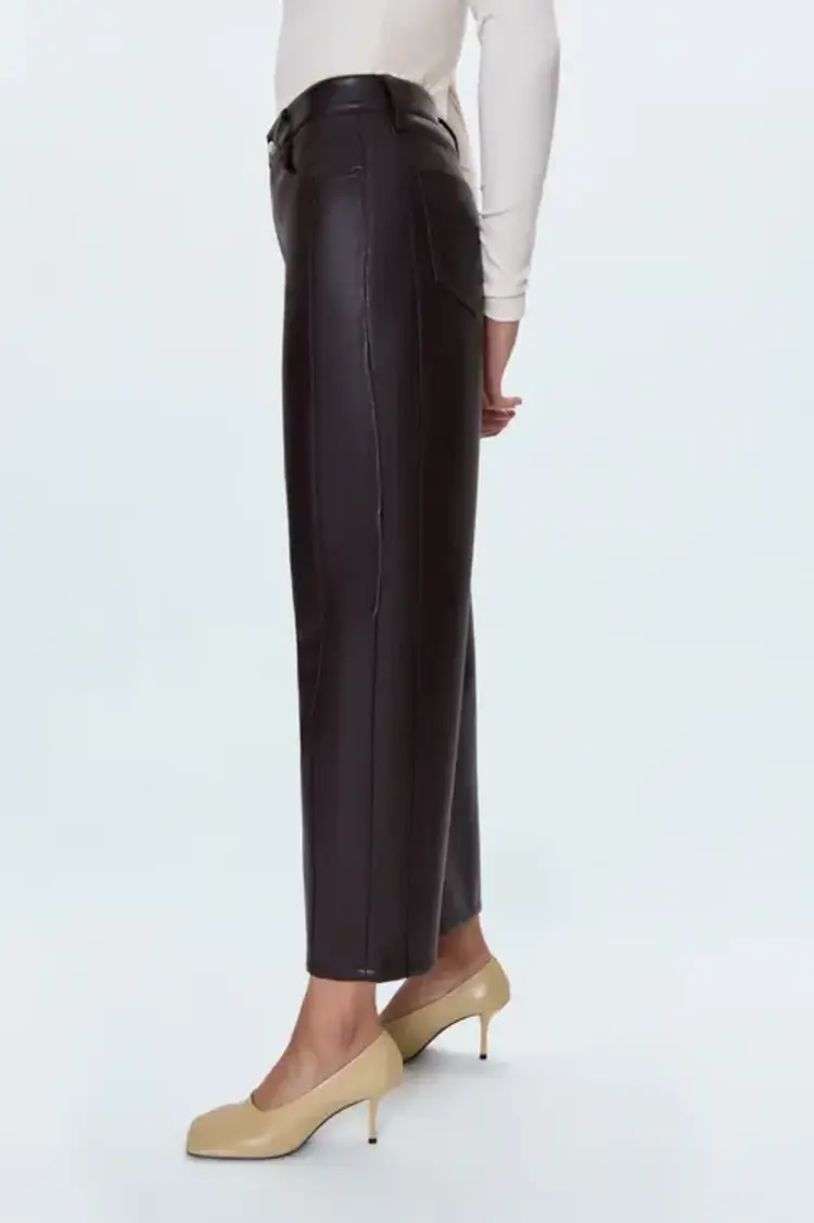 Pistola Eli High Rise Arched Leg Pant French Roast