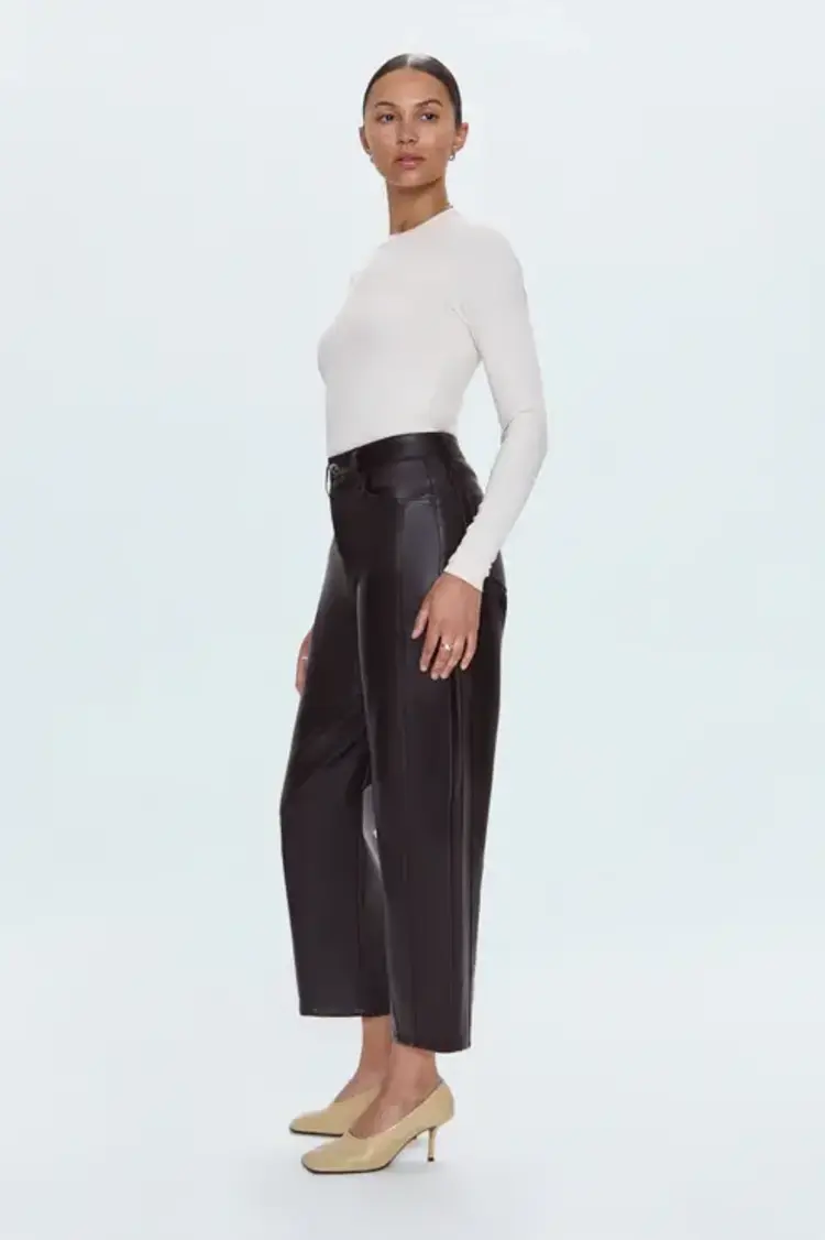 Pistola Eli High Rise Arched Leg Pant French Roast