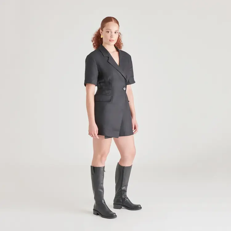 Dolce Vita Glory H2O Boots Black Leather