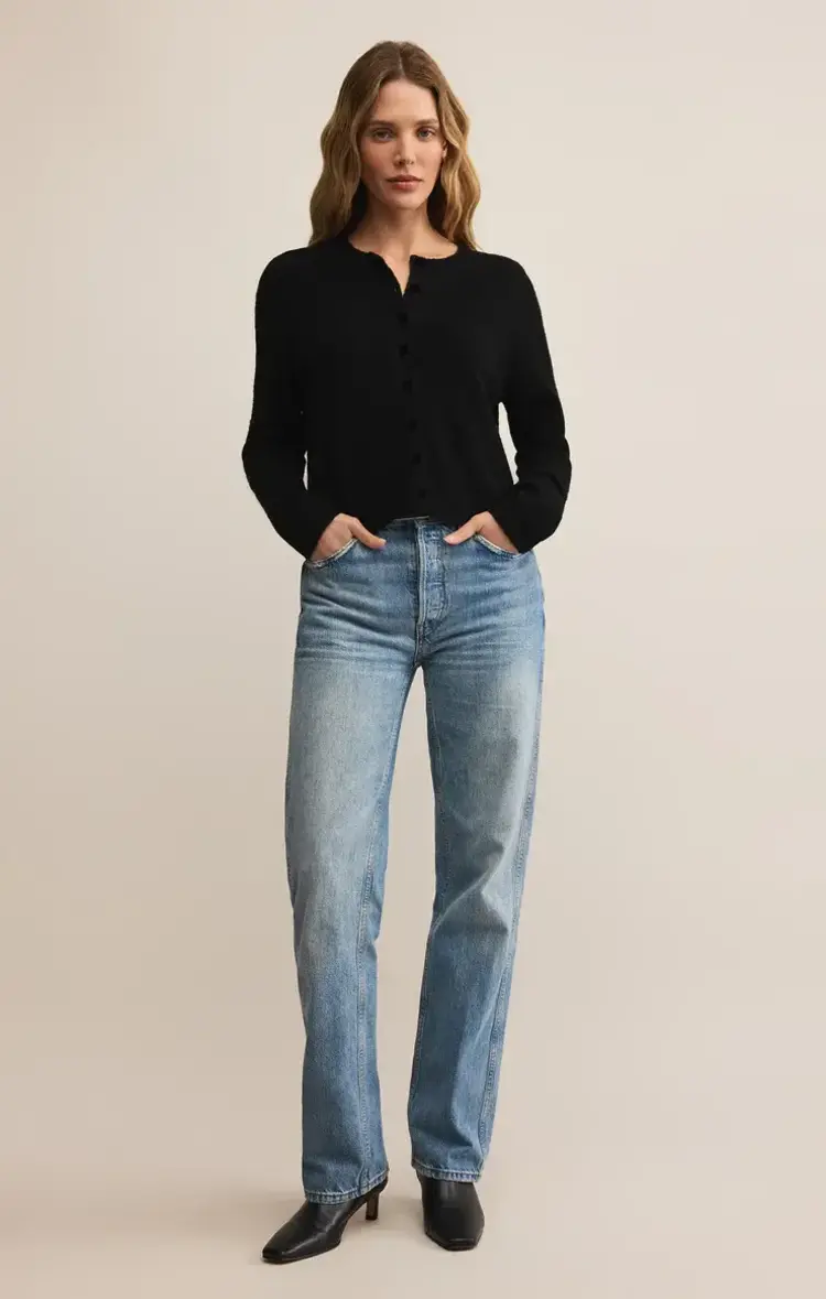 ZSupply Medina Cozy Cardigan Black