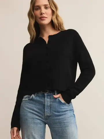 ZSupply Medina Cozy Cardigan Black