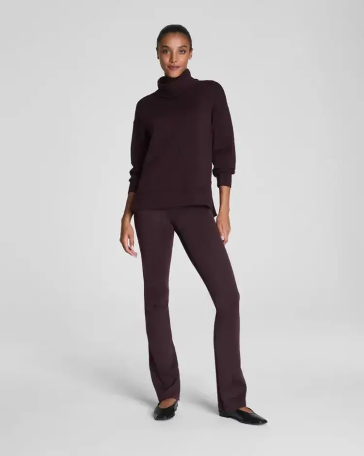 Spanx AirEssentials Turtleneck Tunic Truffle Brown