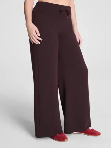 Spanx AirEssentials Wide Leg Pant Truffle Brown