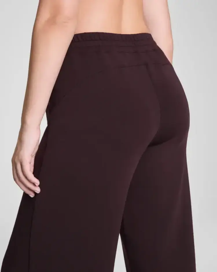 Spanx AirEssentials Wide Leg Pant Truffle Brown