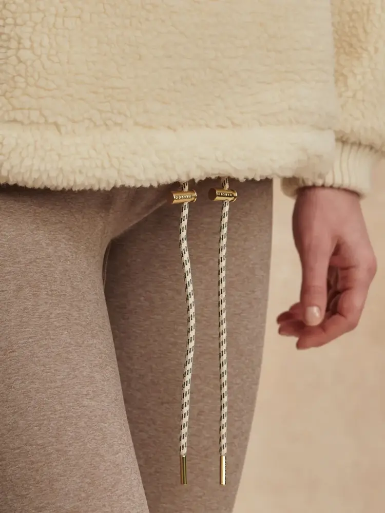 Varley Hendrik Half Zip Sherpa Egret