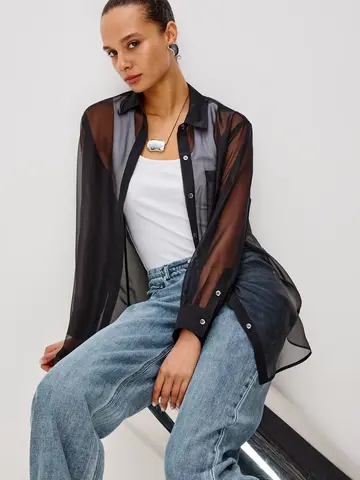 Rails Sofiya Shirt Black