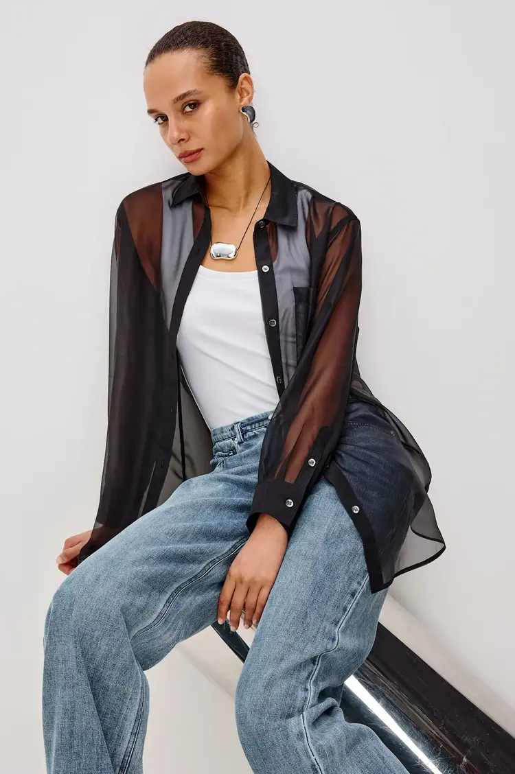 Rails Sofiya Shirt Black