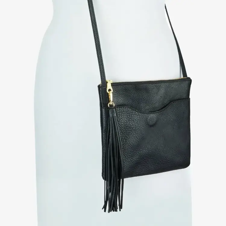 Brave Leather Dafne Vachetta Bag Black