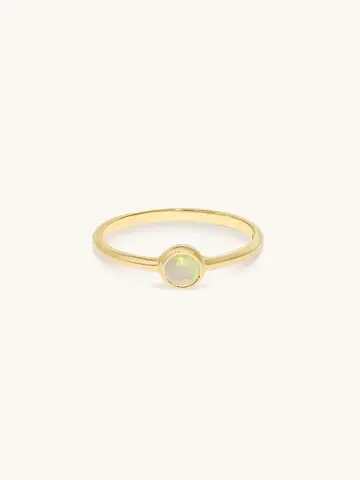 Leah Alexandra Cabochon Ring 10K Gold