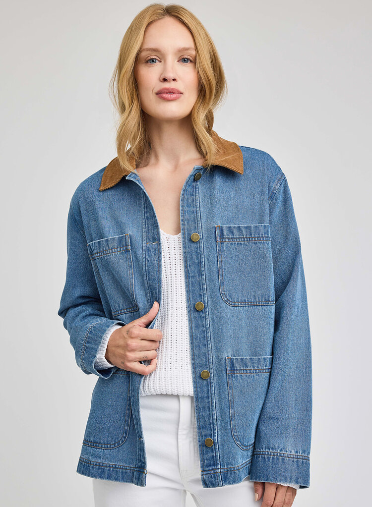 Gentle Fawn Flynn Jacket Light Wash