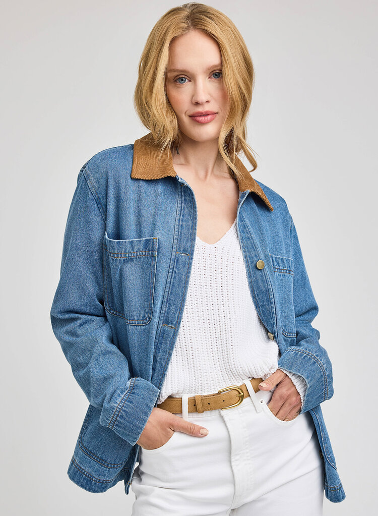 Gentle Fawn Flynn Jacket Light Wash