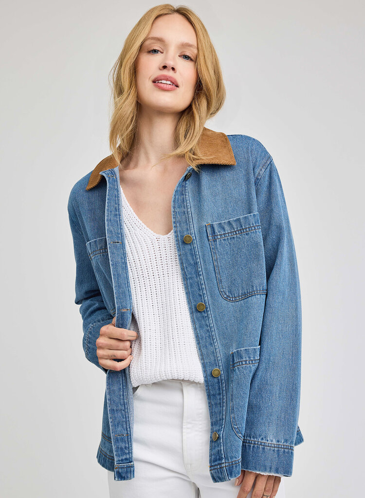 Gentle Fawn Flynn Jacket Light Wash
