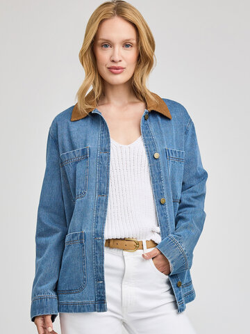 Gentle Fawn Flynn Jacket Light Wash