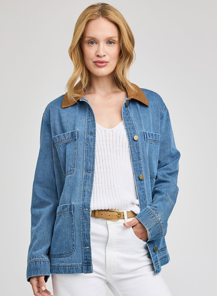 Gentle Fawn Flynn Jacket Light Wash