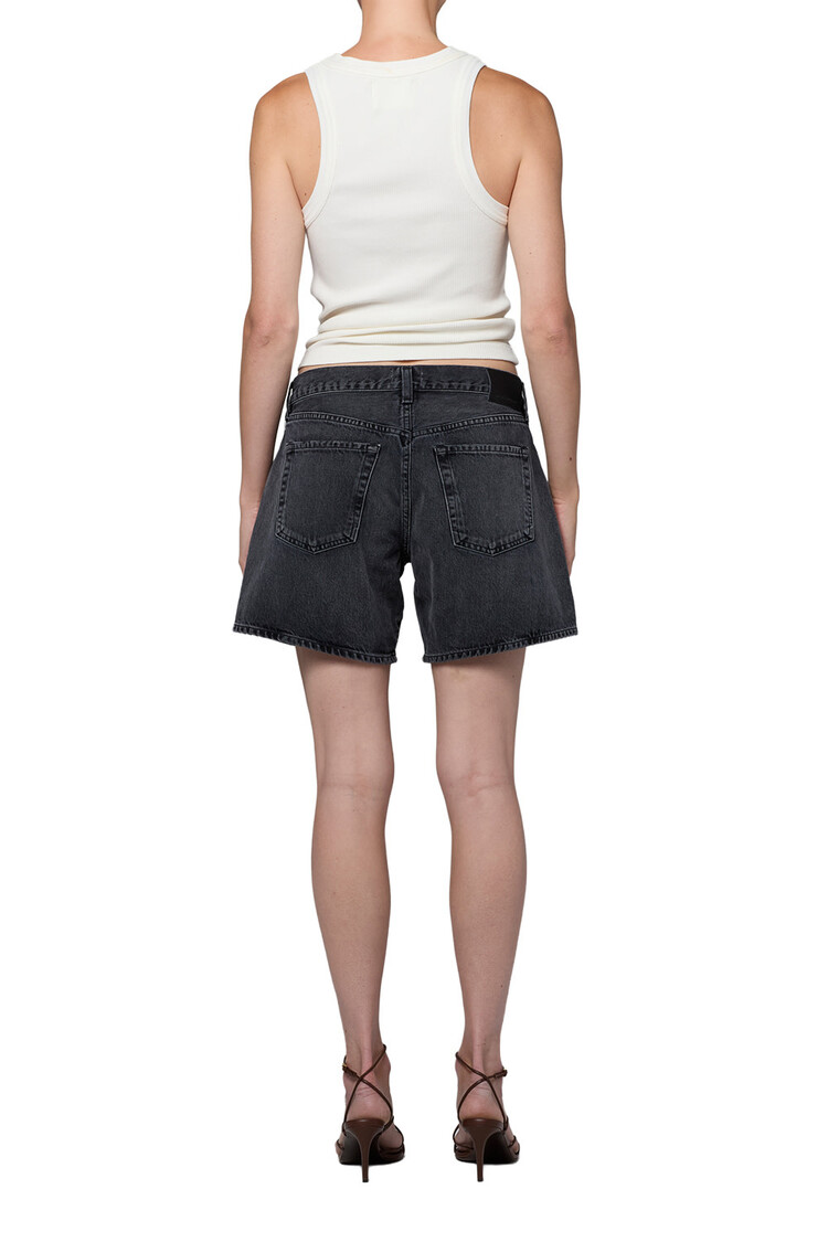 Citizens of Humanity Billie Relaxed Short In Vintage Black