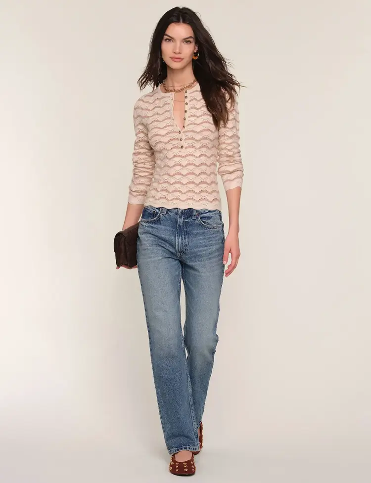 Heartloom Gracen Top Oat