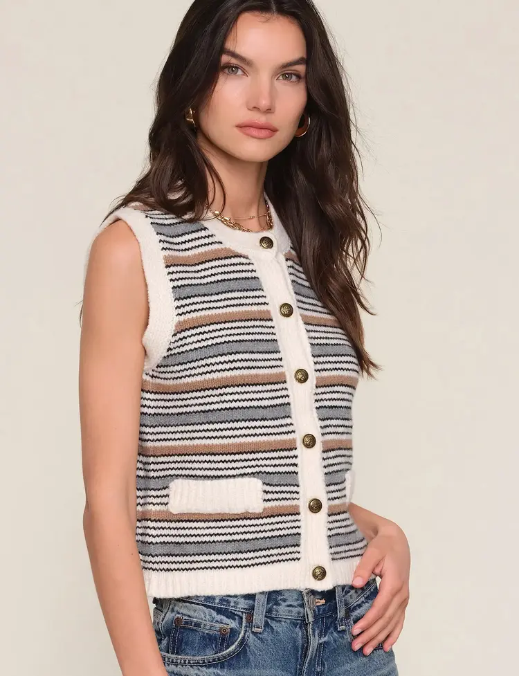 Heartloom Rossi Vest Ivory