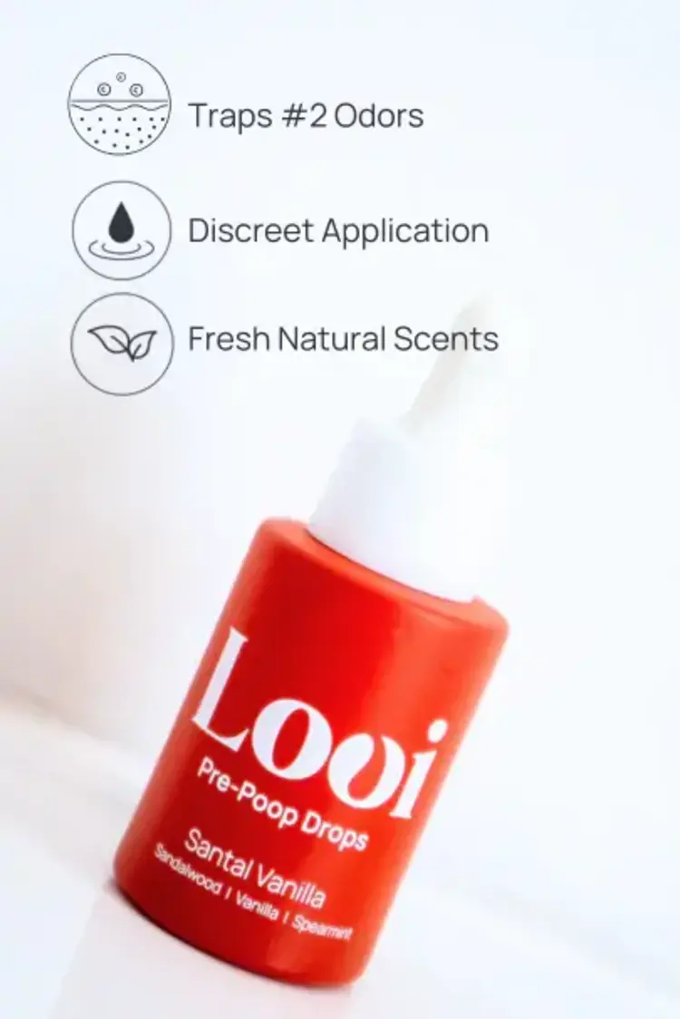 Loo Drops Pre-Poop Toilet Drops Santal Vanilla