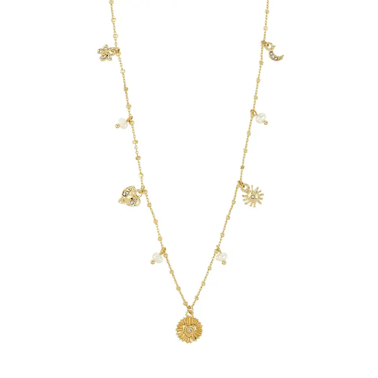 Pilgrim Jewellery MYLAN Necklace Gold Plated