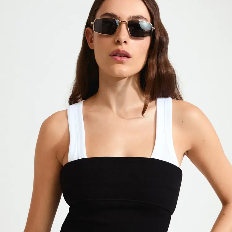 Pilgrim Jewellery AMIYAH Sunglasses Grey/Gold