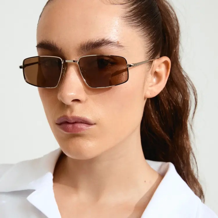 Pilgrim Jewellery AMIYAH Sunglasses Brown/Silver
