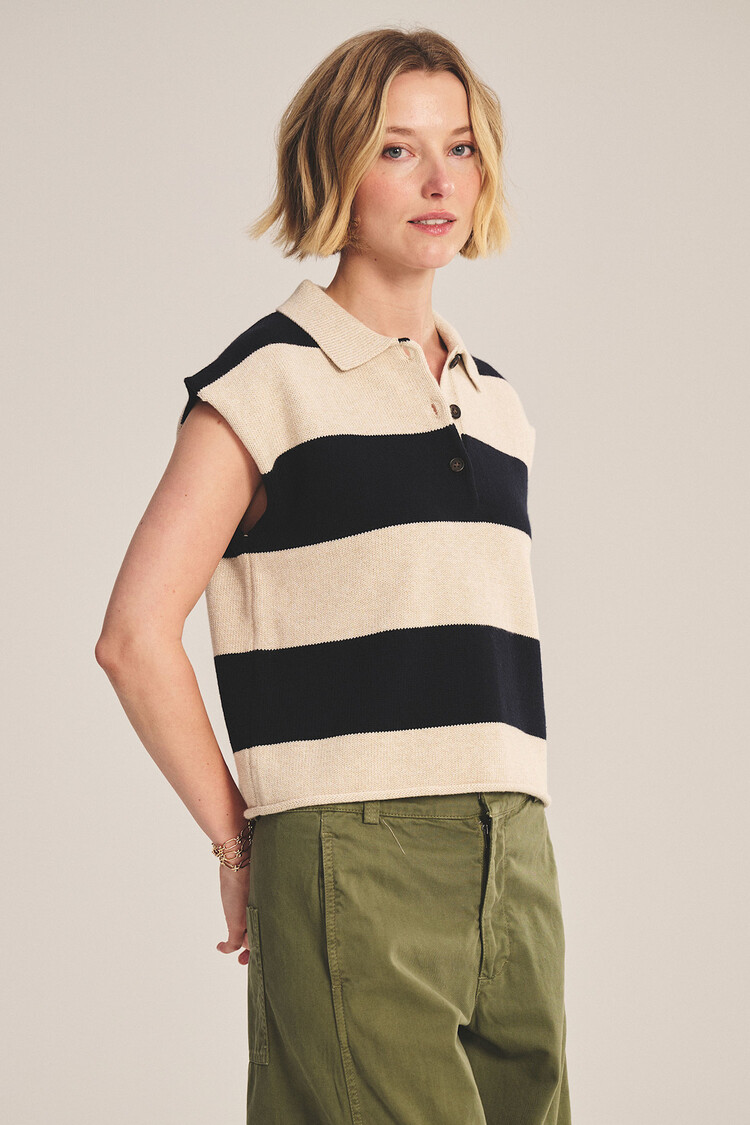 Velvet Zoella Sweater Oat/Navy